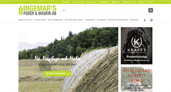 Desktop Screenshot of ingemarsfoder.se